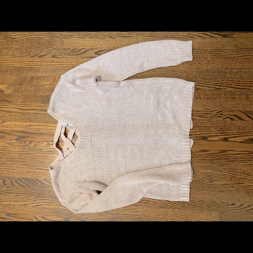 Pink Simons sweater